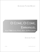 O Come, O Come, Emmanuel TTBB choral sheet music cover